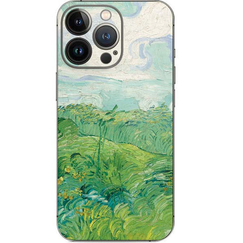 Vincent Van Gogh Green Wheat Fields iPhone 14 Pro Skin